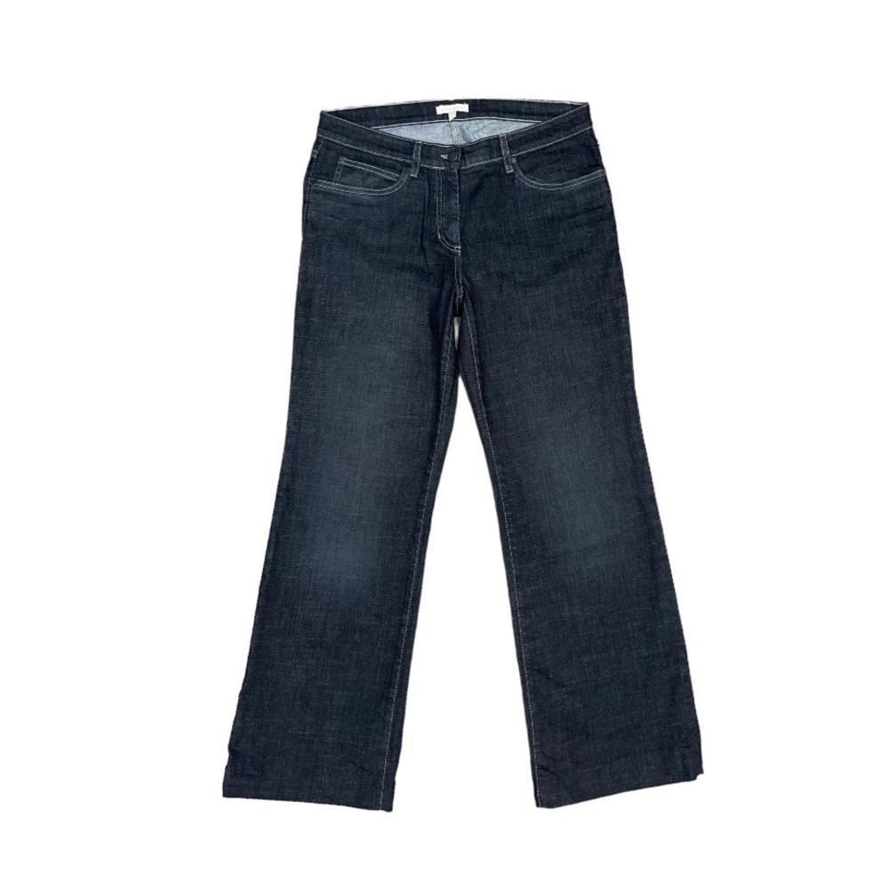 Eileen Fisher Navy Wide Leg Jeans